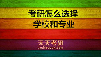 考研如何挑选学校