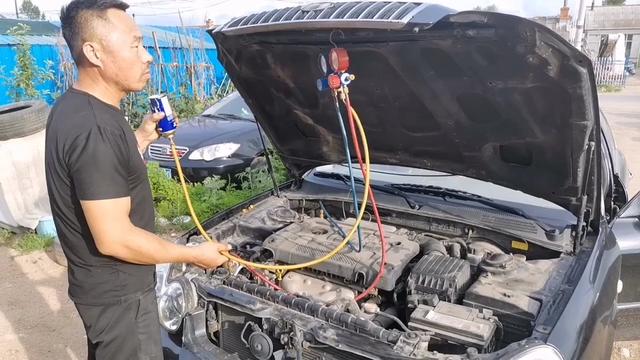 汽车空调加氟没多久又不冷了