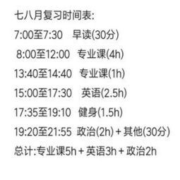 考研准备睡觉